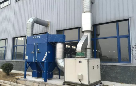 聚英焊接煙塵凈化設(shè)備--集中式煙塵凈化器（分體式機組）