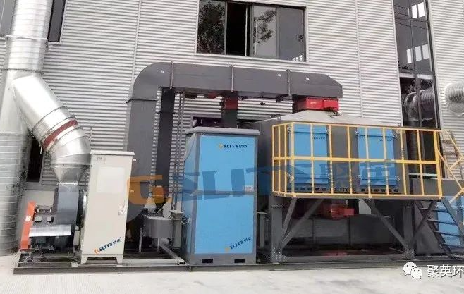 聚英案例丨噴漆涂裝VOCs催化燃燒項(xiàng)目通過驗(yàn)收